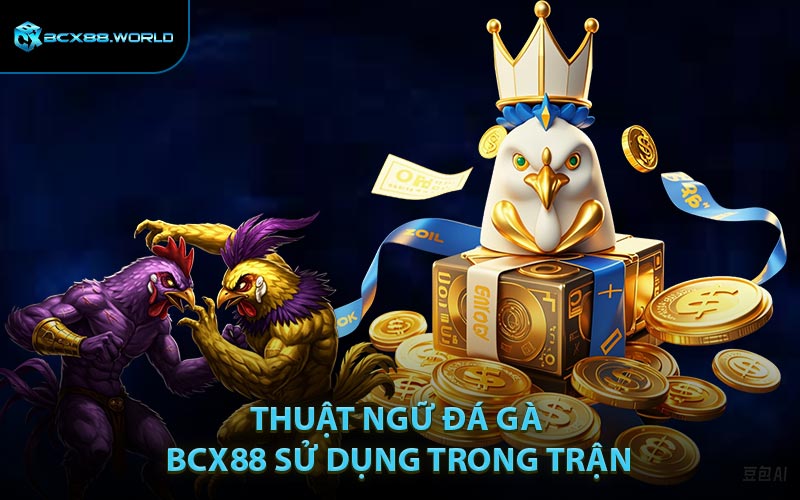 Thuật ngữ đá gà BCX88 sử dụng trong trận